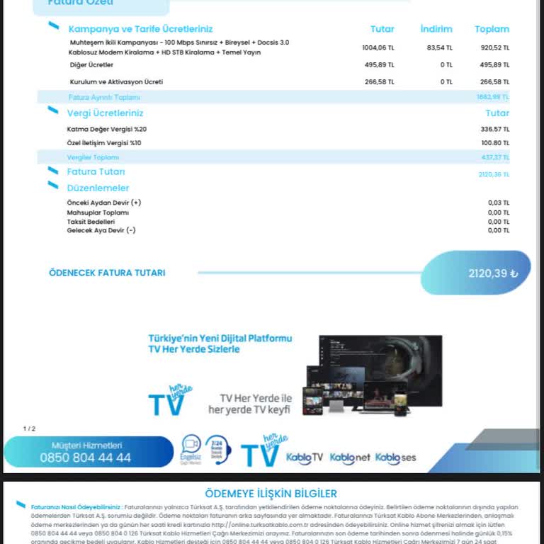 Altyapı Olmayan Adreste Cayma Bedeli Yansıtılması Ve Destek Eksikliği