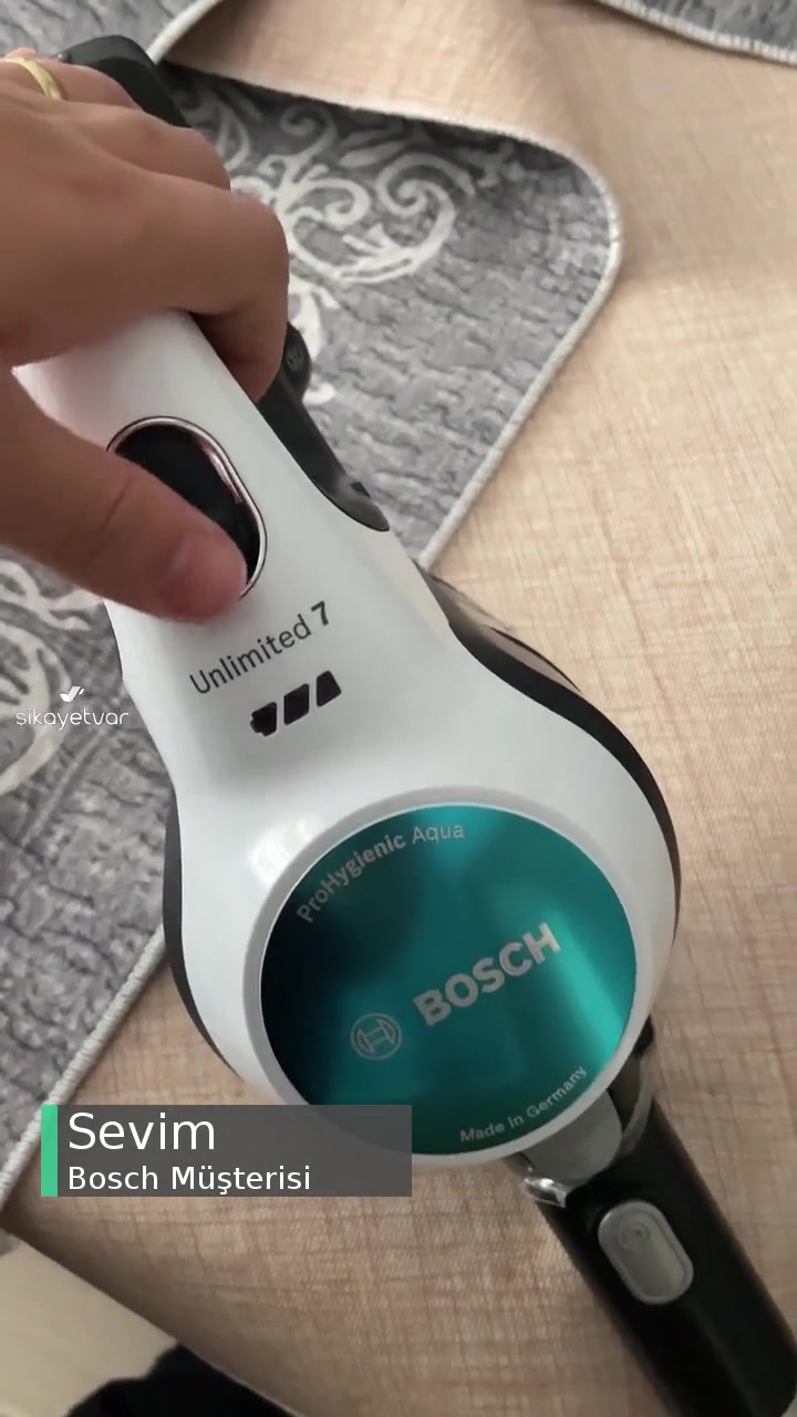 Bosch Şarjlı Süpürge Arızası videonun kapak resmi