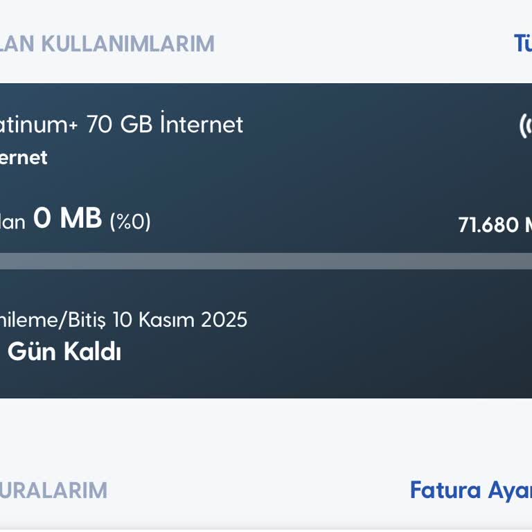 Kısa Sürede Anormal İnternet Tüketimi Ve Haksız Ek Paket Zorunluluğu