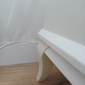 Kelebek Mobilya Angelic Serisi Komodin Ayaklarında Garanti Kapsamı Dışında Bırakılan Sararma Sorunu