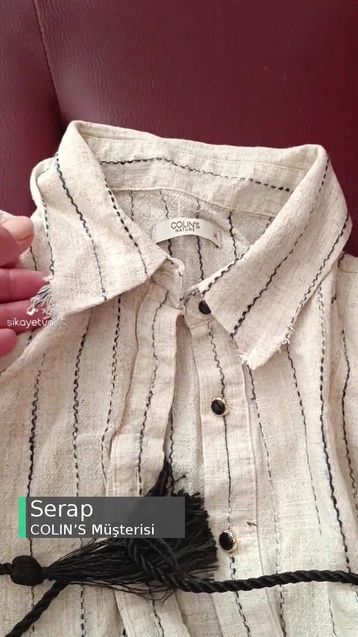 COLIN’S Elbise Kusuru videonun kapak resmi