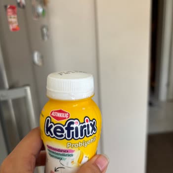 Açılmamış Kefir Şişesi Patladı, Mağdur Oldum!