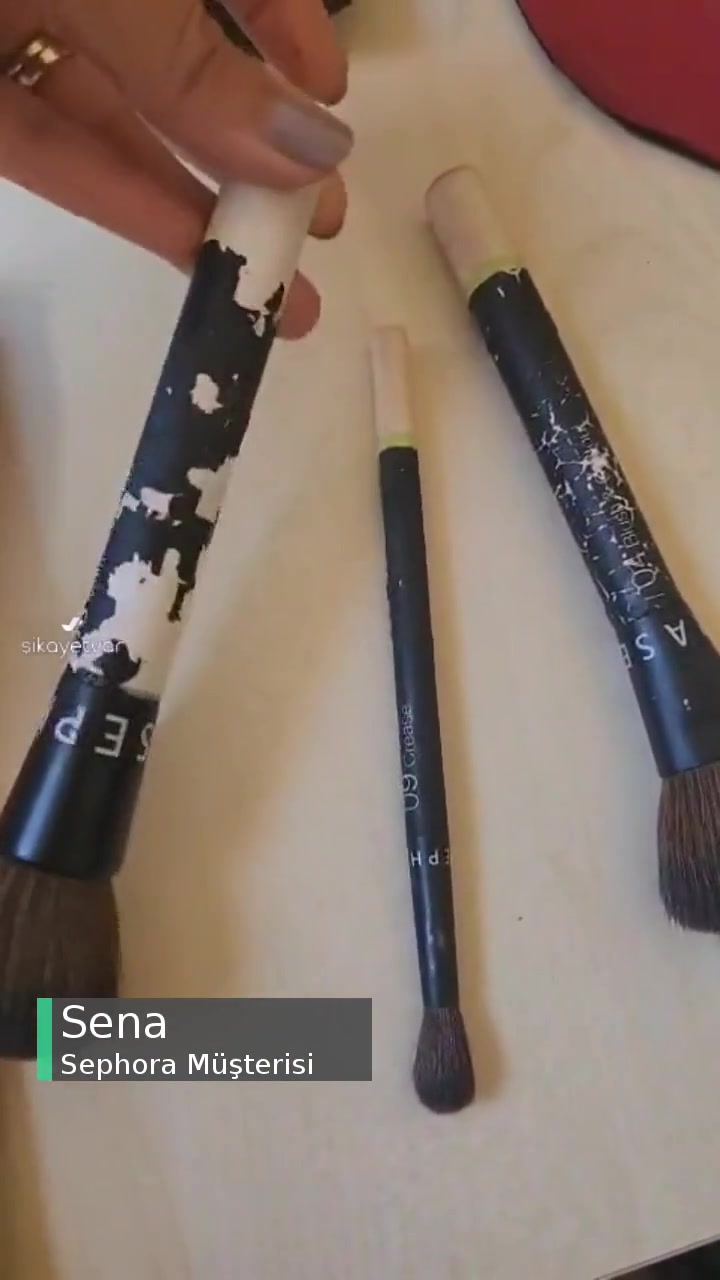 Sephora Fırçalarımda Soyulma Problemi – Ürün Değişimi Yapılmadı! videonun kapak resmi