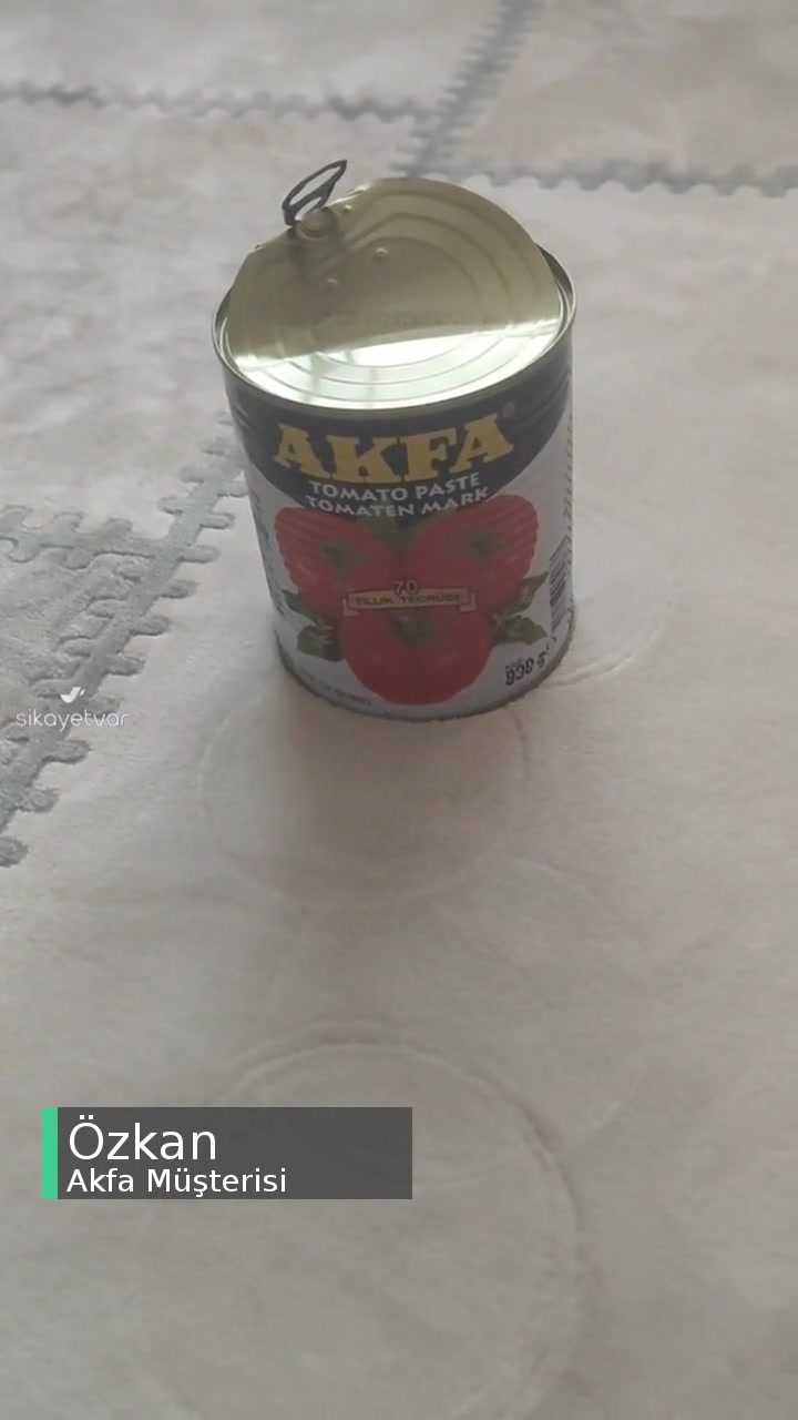 Akfa Salça Küflü Çıktı videonun kapak resmi