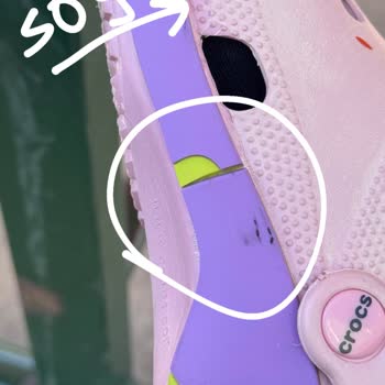 Polytrend İlk Kullanımda Soyulan Ve Orijinal Olmayan Crocs Hayal Kırıklığı