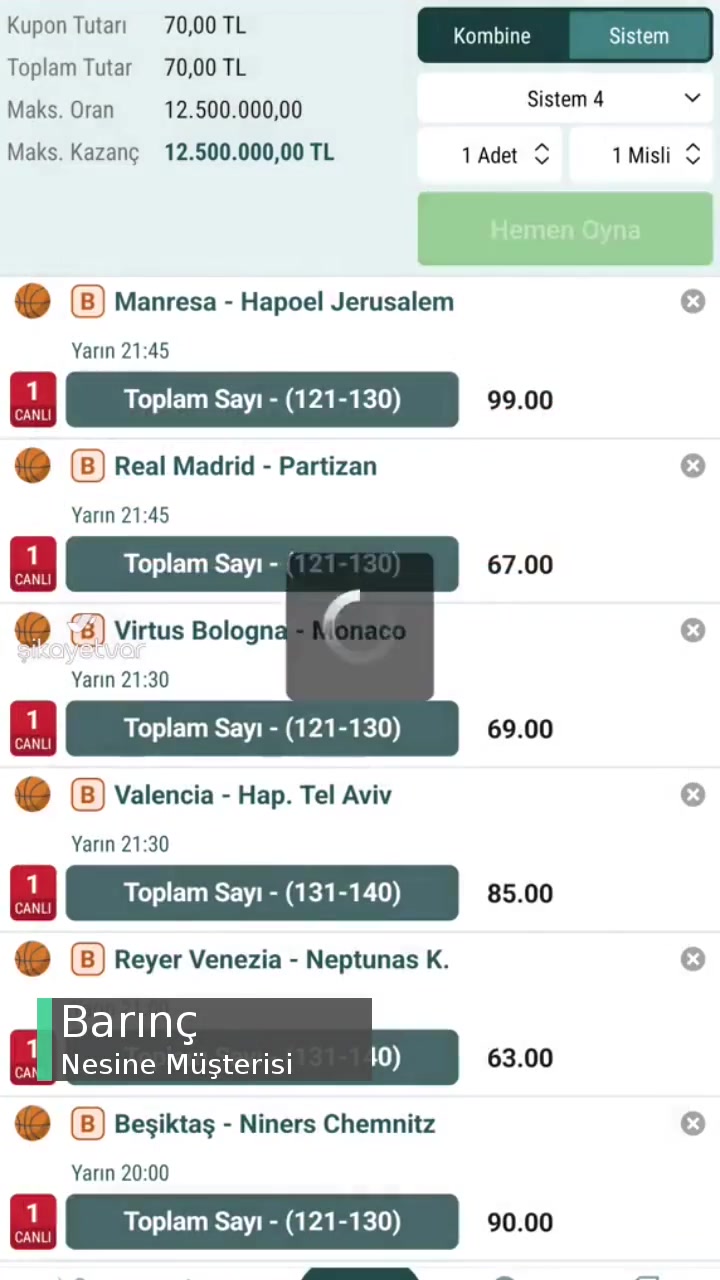 Nesine Kupon Oynanmaması! videonun kapak resmi