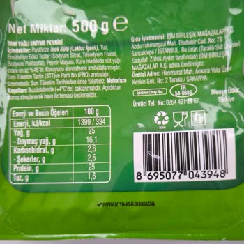 Aldığım Eritme Peynirden Cam Parçası Çıktı, Sağlığım Tehlikeye Girdi