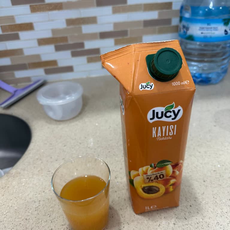BİM Jucy Kayısı Nektarı Su Gibi Tatsız Çıktı