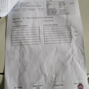 Fiat Fiorino Direksiyon Arızası Ve Yedek Araç Mağduriyeti