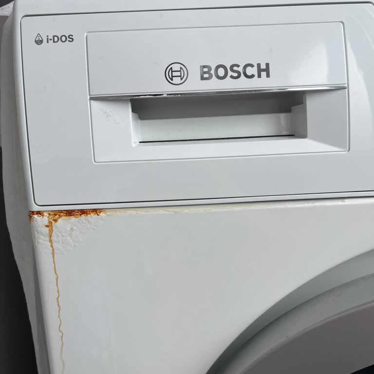 Bosch Çamaşır Makinesinde Sürekli Su Akıntısı Ve Paslanma Sorunu