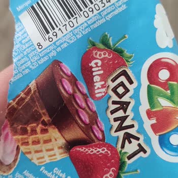 Kapalı Ambalajda Bozuk Ozmo Cornet Ürünüyle Karşılaştım