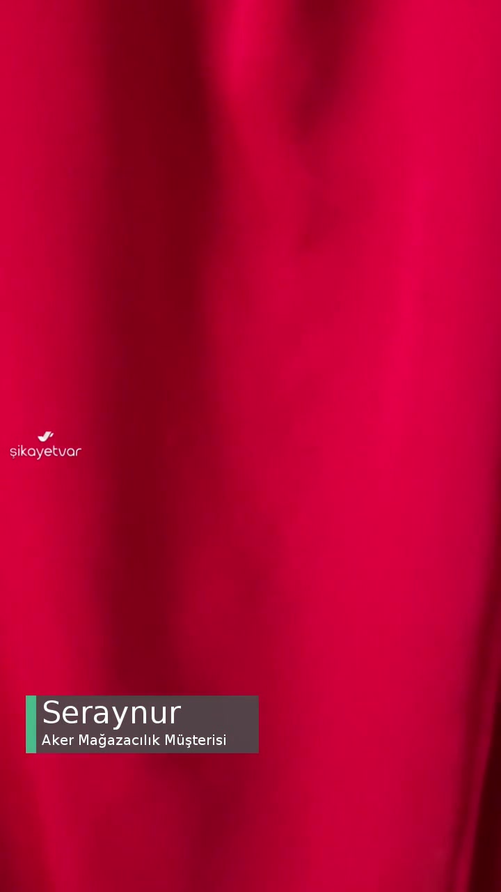 Aker Mağazacılık Gömleğin Her Yerinden Tüyler İpler Çıkıyor videonun kapak resmi