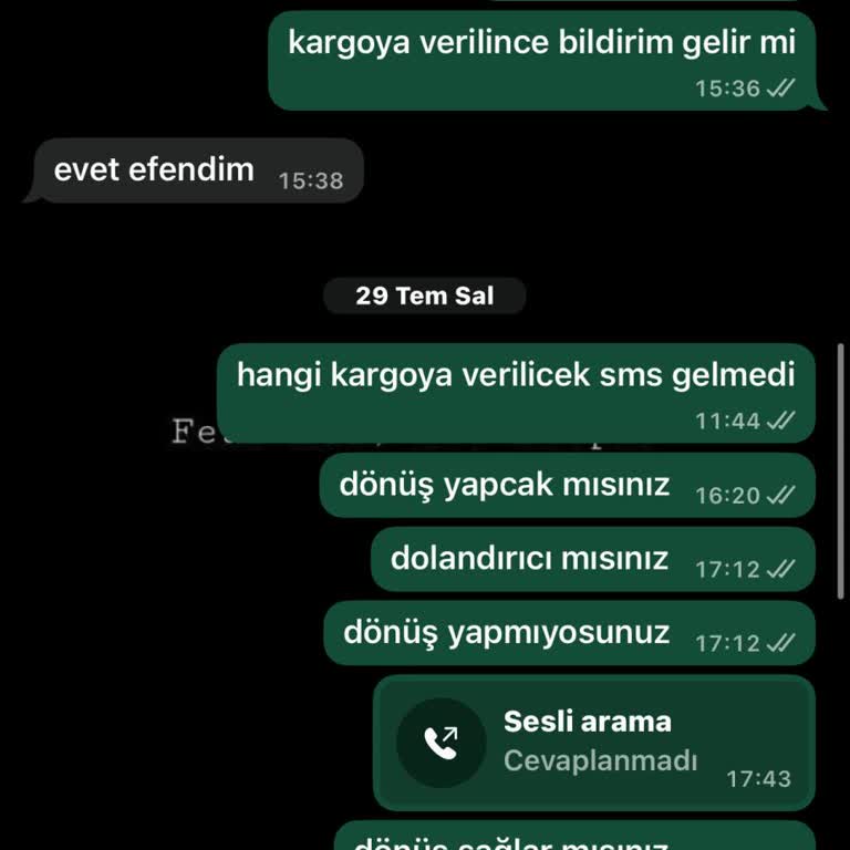 Ödeme Yapıldıktan Sonra Ayakkabım Gönderilmedi, Mağduriyetim Giderilmiyor