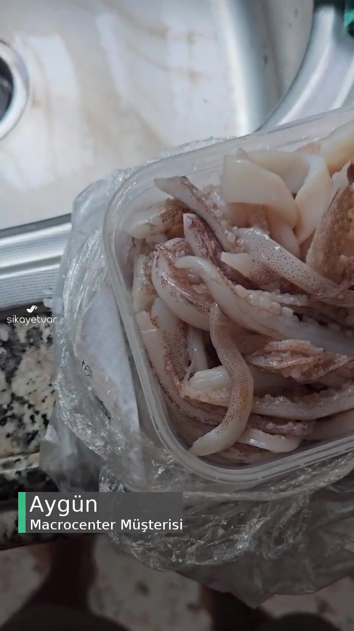 Macrocenter Balık Reyonundaki Sıkıntı! videonun kapak resmi