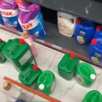 Tarım Kredi Kooperatif Market Elit Çamaşır Suyu Açık Kalmış Üzerime Döküldü!