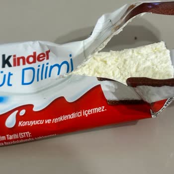 Kinder Süt Dilimi Ürününde Eksik Kekle Karşılaştım, Değişim İstiyorum