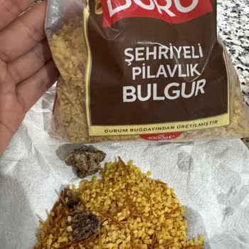 Ürün Paketinden Yabancı Madde Çıkması