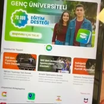 İstanbul Senin Genç Üniversiteli Burs Başvuru Sorunu