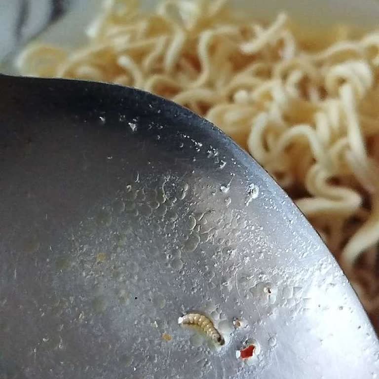 Noodle Paketinden Kurt Çıktı, Sağlığım Tehlikede!