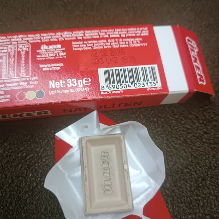 Aldığım Çikolatanın Rengi Ve Tadı Alışılmadık Şekilde Değişmiş