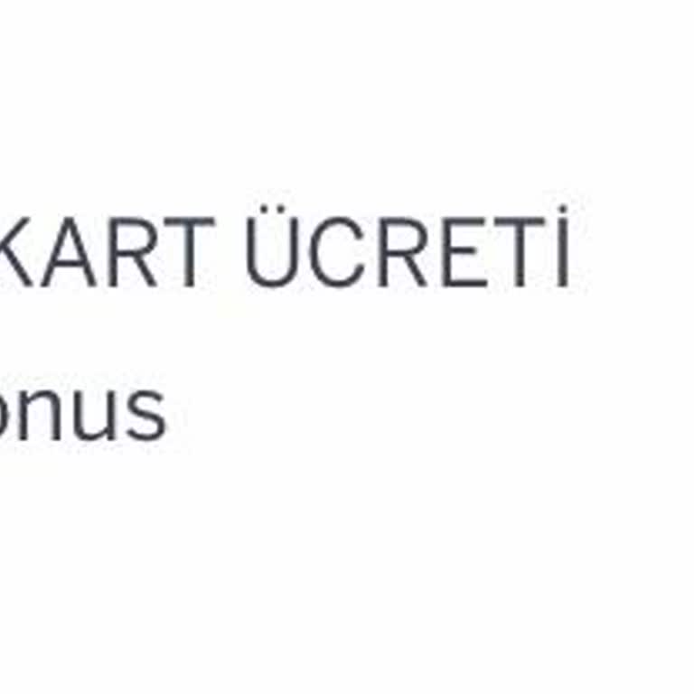 Her Yıl Alınan Kart Aidatı İadesini Talep Ediyorum