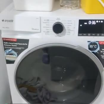 Arçelik Çamaşır Makinesi Kazanı Dış Kaportaya Çarpıyor Sallanıyor!