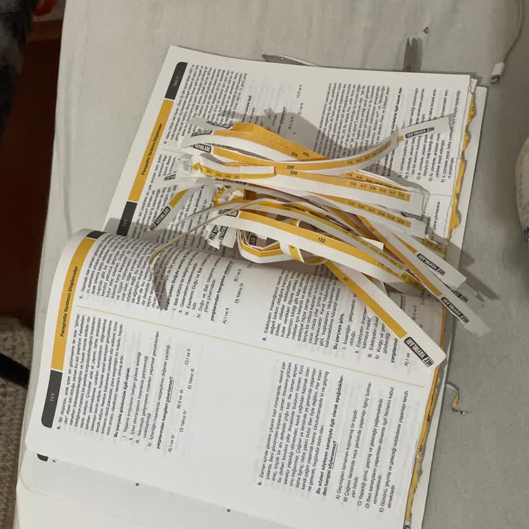 Cevap Anahtarının Her Sayfada Olmasının Kullanım Zorluğu