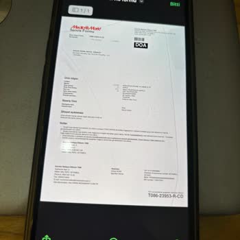 Sigortalı İphone'um Servisten Daha Kötü Durumda Teslim Edildi