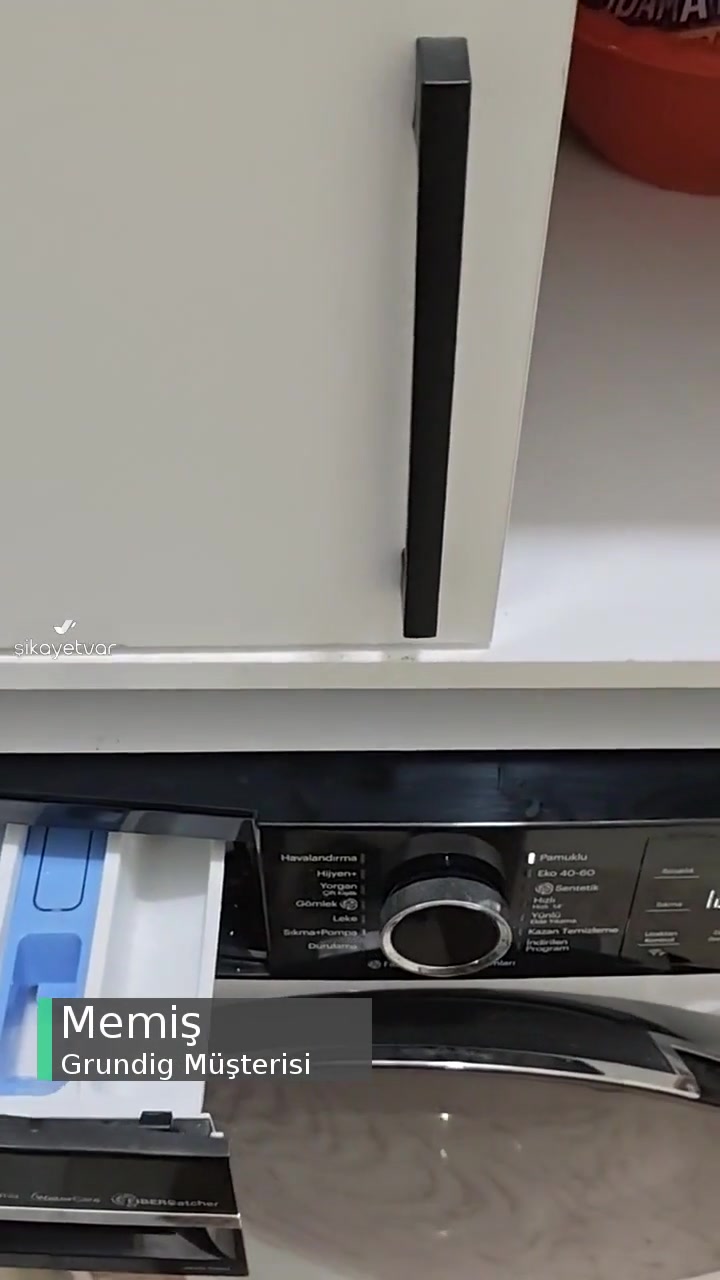 Grundig 10140 Pmf Ön Yıkamada Sıvı Deterjan Sorunu! videonun kapak resmi