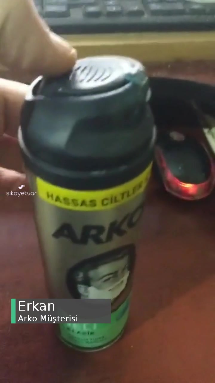 Arko Tıraş Jeli Bozuk Butonlar Ve Akmayan Jel Sorunu videonun kapak resmi