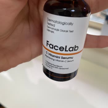 Facelab Cosmetics Hepsi Eksik ve Yarım Şekilde Gönderildi