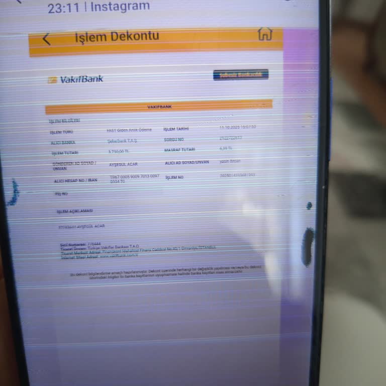 Instagram'dan Sipariş Verdiğim Ürünler Teslim Edilmedi, Param İade Edilmedi
