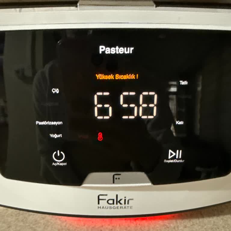 Satın Aldığım Fakir Pasteur Ürün İlk Kullanımda Arızalandı, İade Ve Para İadesi Talebim Karşılanmadı