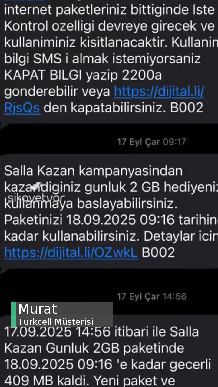 Turkcell Akıllı Saat Taahhüt Bilgi SMS Yalanı videonun kapak resmi