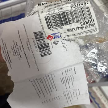 Yanlış Barkodlu Kargo İle İlaç Yerine Yiyecek Geldi Mağduriyet Yaşıyoruz