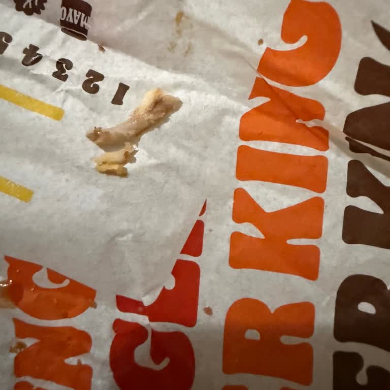 Burger King King Chicken Hamburgerimde Kemik Çıktı: Sağlık Ve Hijyen Riski