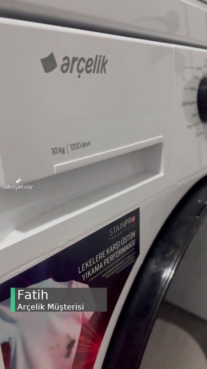 Arçelik Çamaşır Makinesi Paslandı! videonun kapak resmi