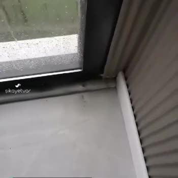 BKS Cam Balkon Sistemleri Su Alma Sıkıntısı