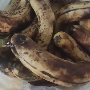 Şok Marketler Bozuk Fireye Atılmış Muz