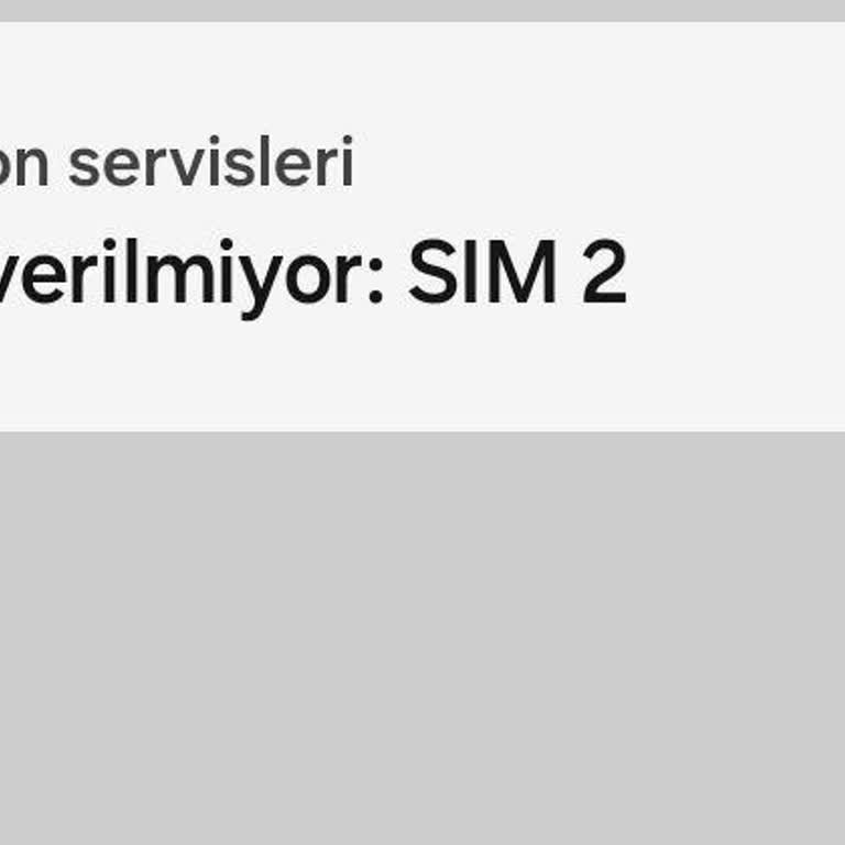 Turkcell Hattım Yeni Telefonumda Servis Vermiyor, Mağduriyet Yaşıyorum