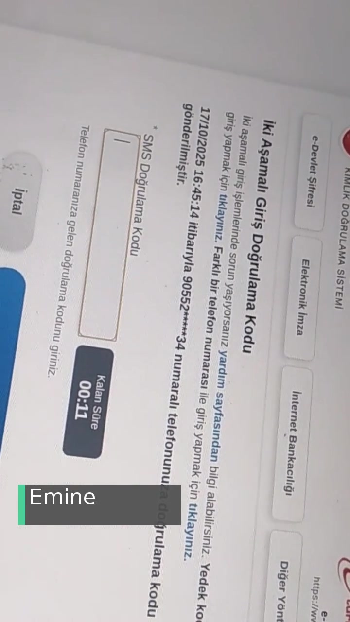 E-Devlet | Turkiye.gov.tr'ye Girmiyorum videonun kapak resmi