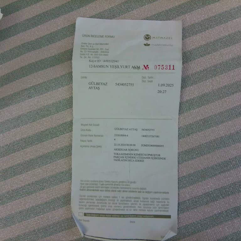 Tadilat İçin Teslim Edilen Çantamı Mağaza Kapanınca Geri Alamıyorum