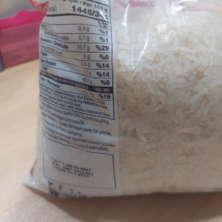 Aldığım Pirinçte Canlı Güve Çıktı, Sağlıklı Ürün Talep Ediyorum