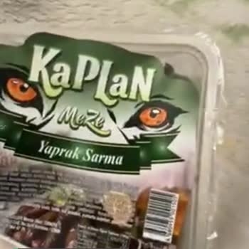 Kaplan Meze Yaprak Sarması Çiğ