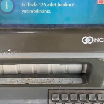 Yapı Kredi Bankası ATM Uzun Süredir Arızalı