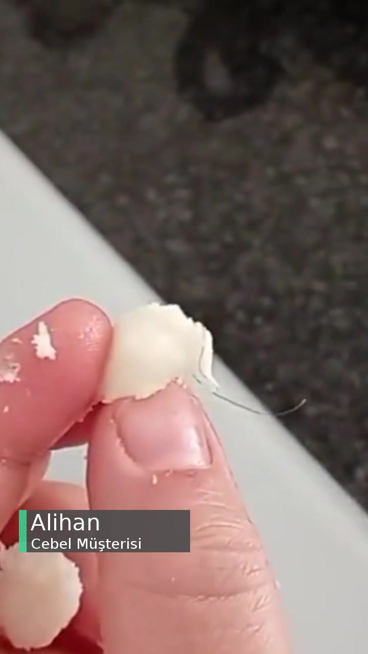 Cebel Kaşar Peyniri Paket İçinden Kıl Çıktı videonun kapak resmi