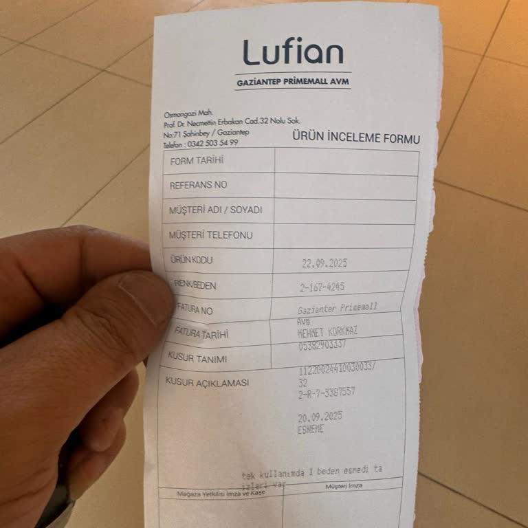 Lufian Kot Pantolon Kısa Sürede Deforme Oldu İki Kez Aynı Sorunla Karşılaştım