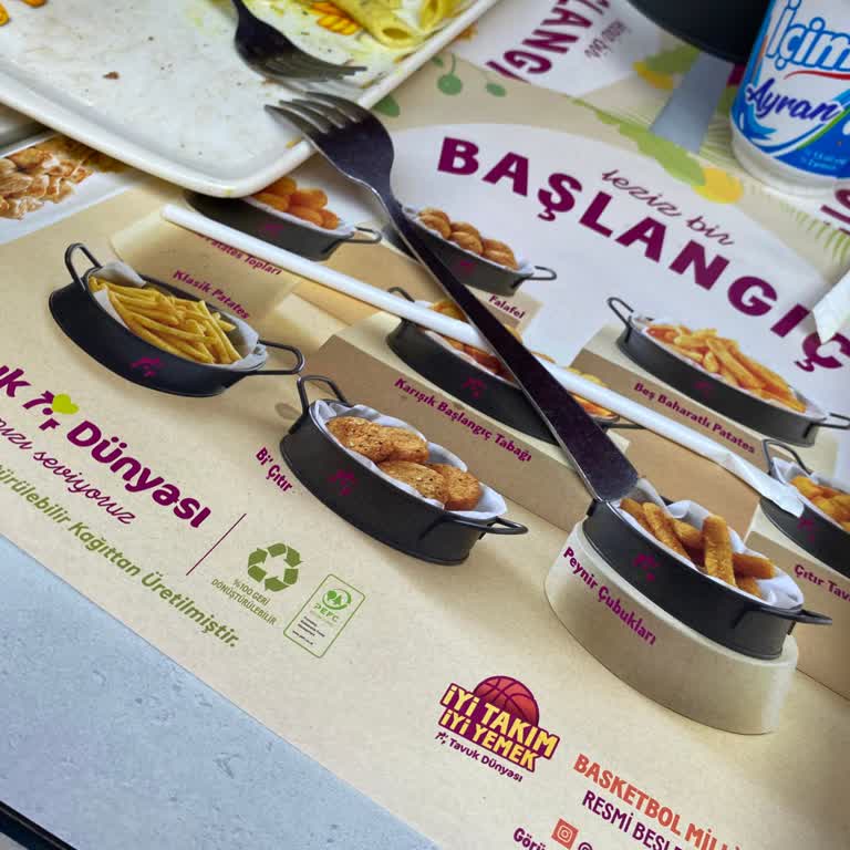 Tavuk Dünyası Çocuk Menüsünde Gecikme Ve Yanlış Ürün, Personel İlgisizliği!