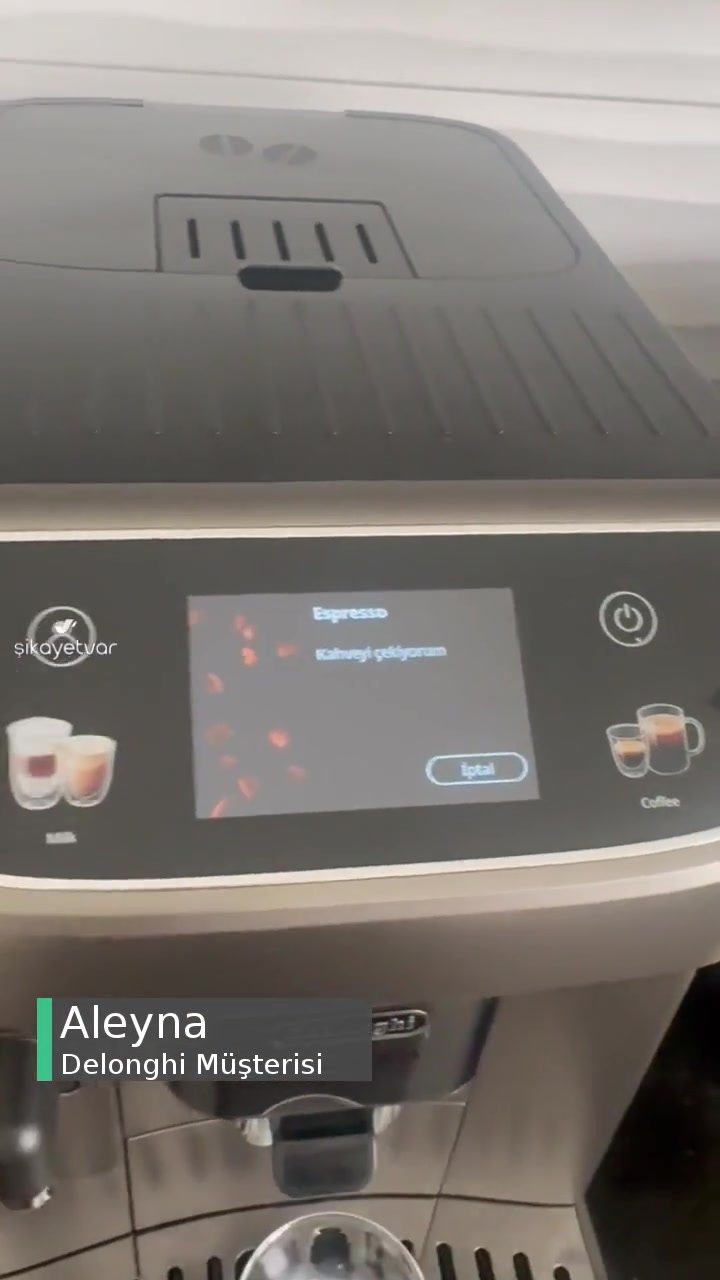 Delonghi Magnifica Plus Kendi Kendine Çalışıp Kahve Yapıyor videonun kapak resmi