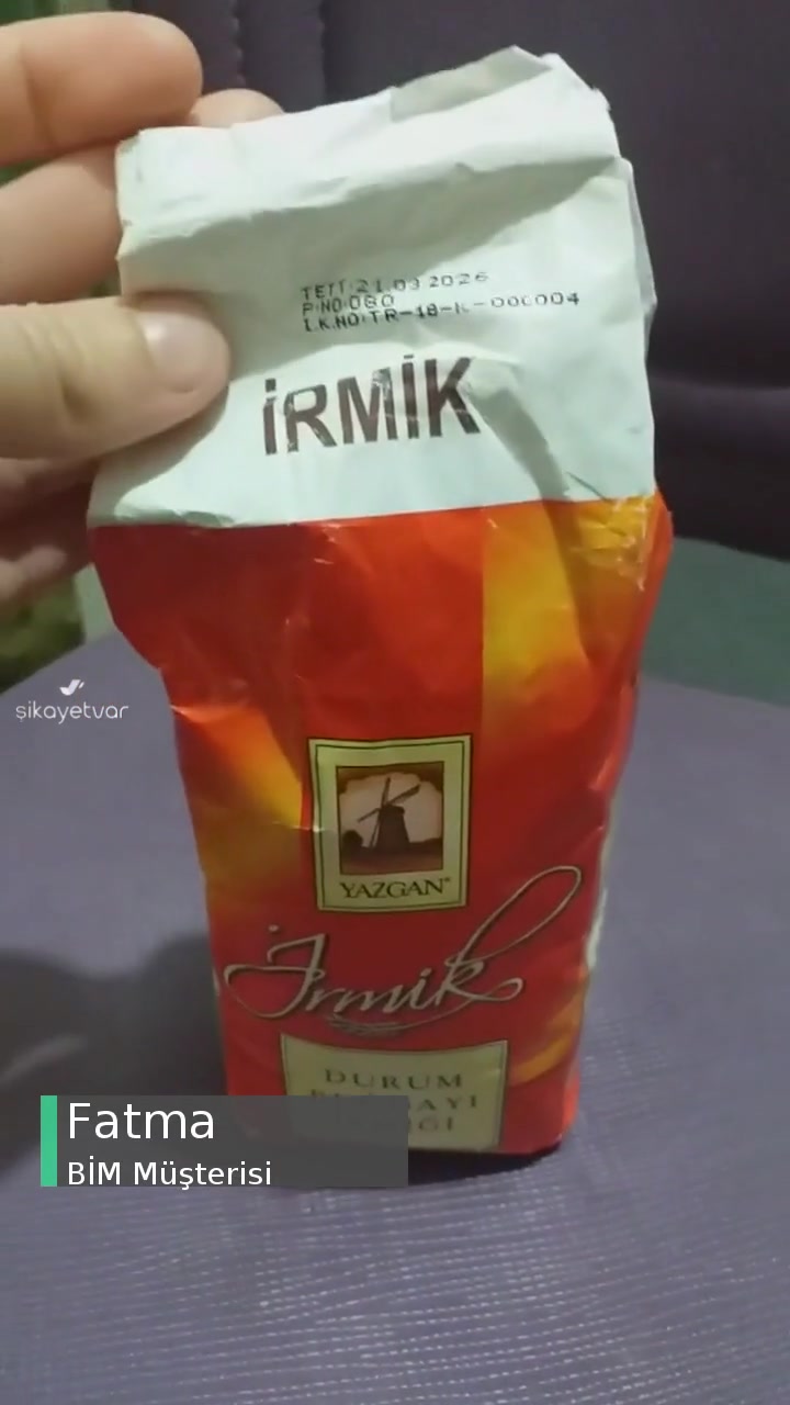 BİM Böcekli Örümcekli Kelebekli Yazgan İrmik videonun kapak resmi